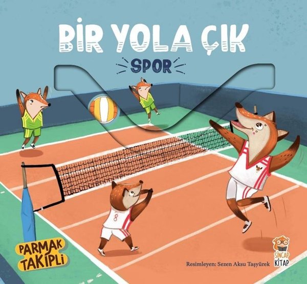 Spor - Bir Yola Çık - Parmak Takipli Kitap
