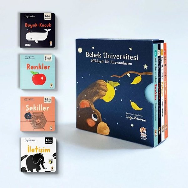 Bebek Üniversitesi 1 Seti - 4 Kitap Takım