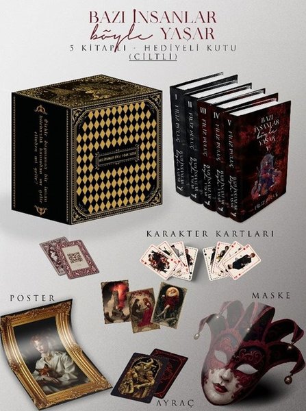 Bazı İnsanlar Böyle Yaşar Seti - 5 Kitap Takım - Hediyeli Kutu