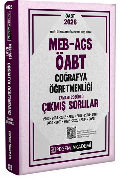 2026 MEB AGS ÖABT Coğrafya Öğretmenliği Tamamı Çözümlü Çıkmış Sorular
