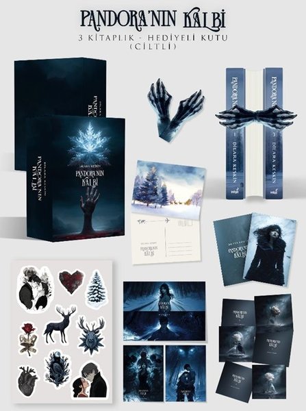 Pandora'nın Kalbi Seti - 3 Kitap Takım Hediye Kutulu
