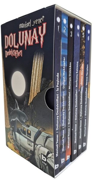 Dolunay Dedektifleri Serisi Seti - 6 Kitap Takım - Kutulu