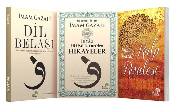 Gazali'nin İrfan Hazinesi Seti - 3 Kitap Takım - Kutulu