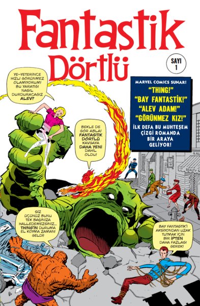 Fantastik Dörtlü Sayı 1