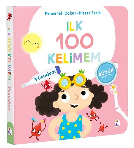 İlk 100 Kelimem - Vücudum - Pencereli Dokun - Hisset Serisi