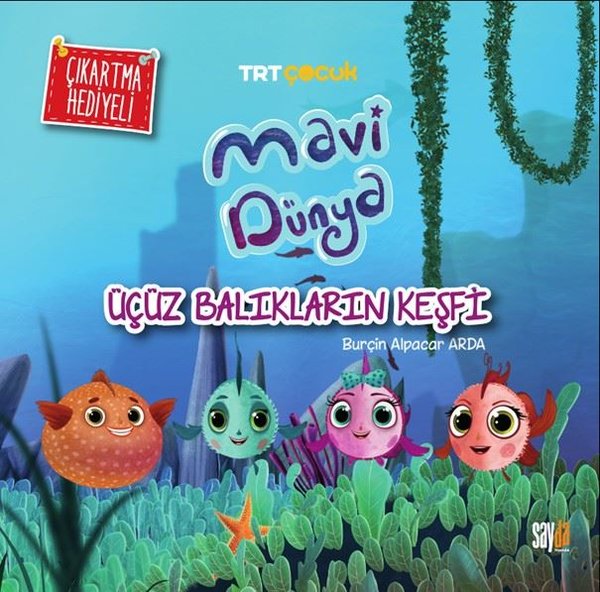 TRT Çocuk - Mavi Dünya - Üçüz Balıkların Keşfi - Çıkartma Hediyeli