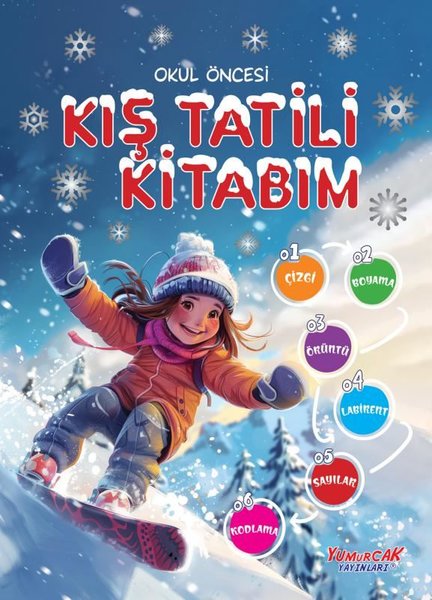 Okul Öncesi Kış Tatili Kitabım