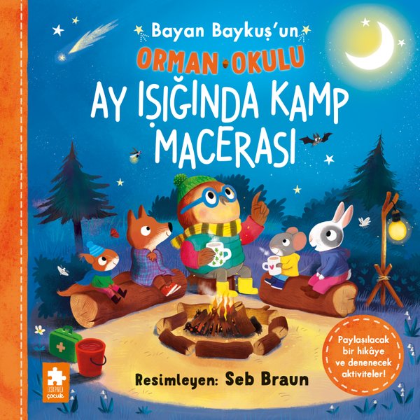 Bayan Baykuş'un Orman Okulu - Ay Işığında Kamp Macerası