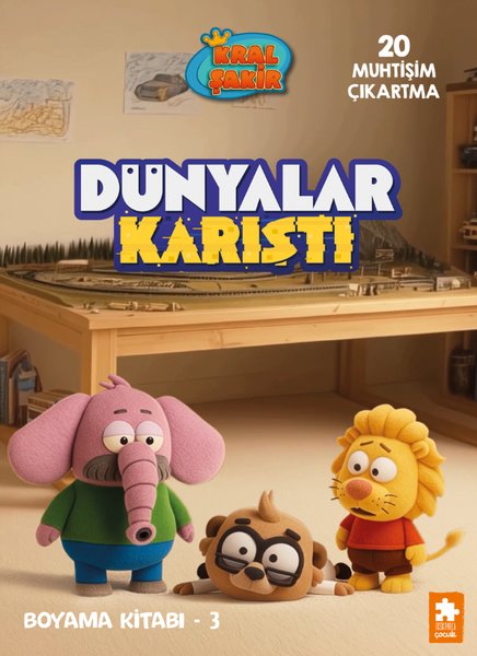 Kral Şakir - Dünyalar Karıştı Boyama Kitabı 3