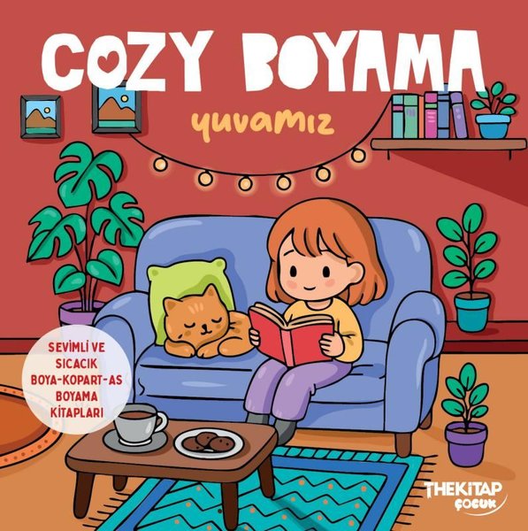 Cozy Boyama - Yuvamız (Boya - Kopart - As Boyama Kitapları)