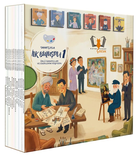 Sanatçıyla İlk Buluşma Merhaba Serisi 1. Set - 12 Kitap Takım - Kutulu