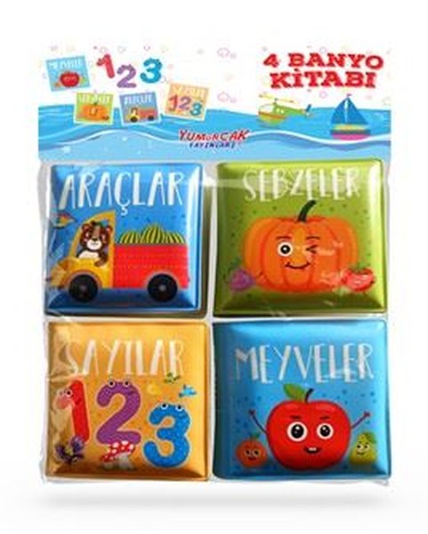 Banyo Kitabı Seti - 4 Kitap Takım
