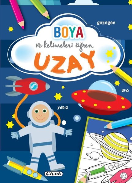 Uzay - Boya ve Kelimeleri Öğren