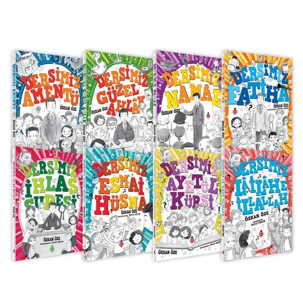 Dersimiz Serisi Seti - 8 Kitap Takım