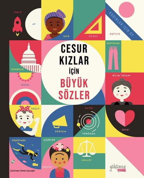 Cesur Kızlar İçin Büyük Sözler 4 - 8 Yaş