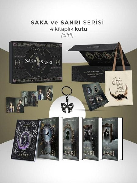 Saka ve Sanrı Seti - 4 Kitap Takım - Kutulu
