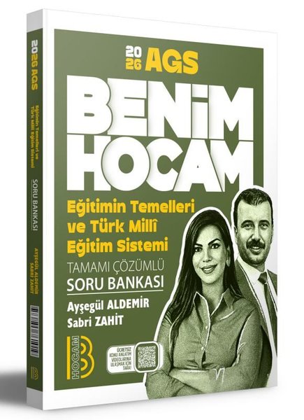 2026 AGS Eğitimin Temelleri ve Türk Milli Eğitim Sistemi Tamamı Çözümlü Soru Bankası