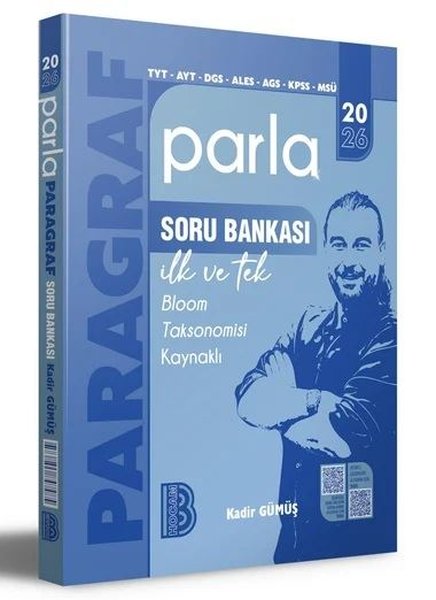 2026 TYT -  AYT -  DGS -  ALES -  KPSS -  MSÜ Parla Paragraf Soru Bankası