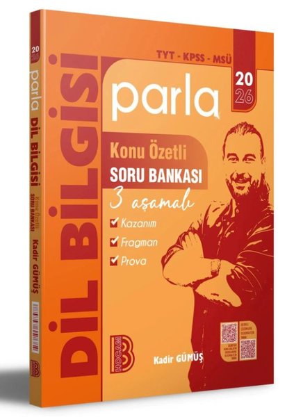 2026 TYT -  KPSS -  MSÜ Parla Dil Bilgisi Konu Özetli Soru Bankası