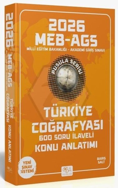 2026 MEB - AGS Türkiye Coğrafyası Konu Anlatımı Pusula Serisi