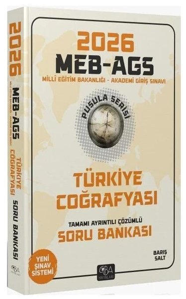 2026 MEB - AGS Türkiye Coğrafyası Soru Bankası Çözümlü Pusula Serisi