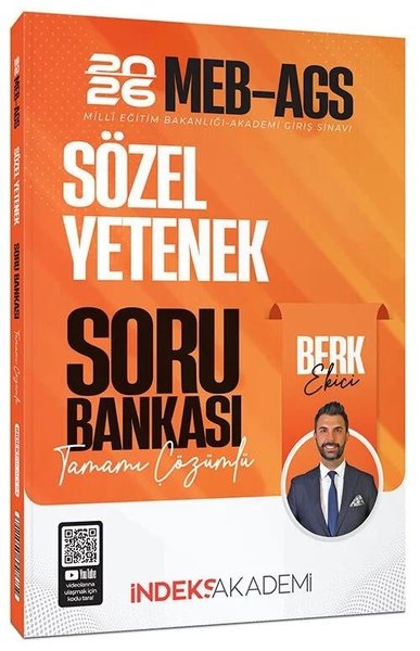2026 MEB - AGS Sözel Yetenek Soru Bankası Çözümlü