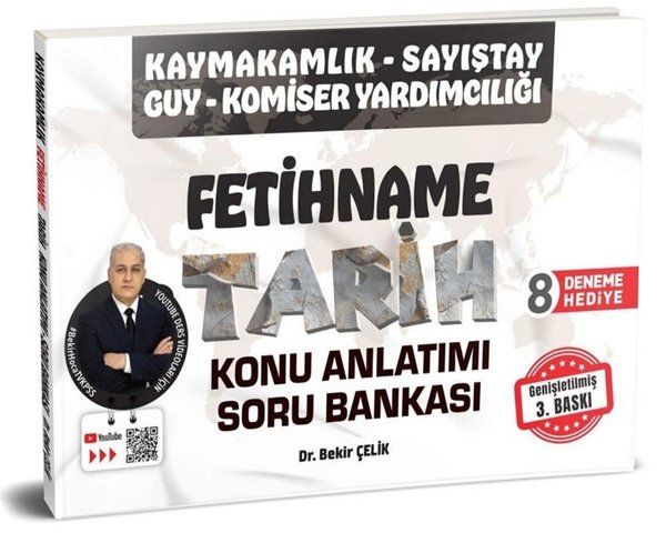 Fetihname Tarih Konu Anlatımı Soru Bankası - Kaymakamlık - Sayıştay - GUY - Komiser Yardımcılığı