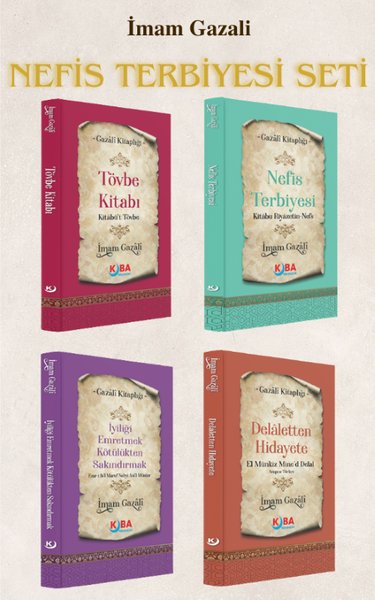İmam Gazali Nefis Terbiyesi Seti - 4 Kitap Takım