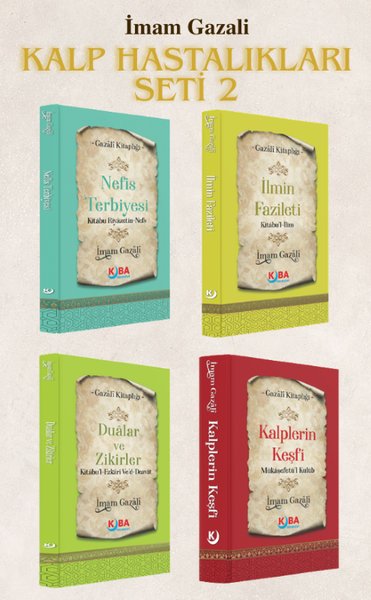 İmam Gazali Kalp Hastalıkları Seti 2 - 4 Kitap Takım