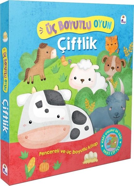 Çiftlik - Üç Boyutlu Oyun - Pencereli ve Üç Boyutlu Kitap